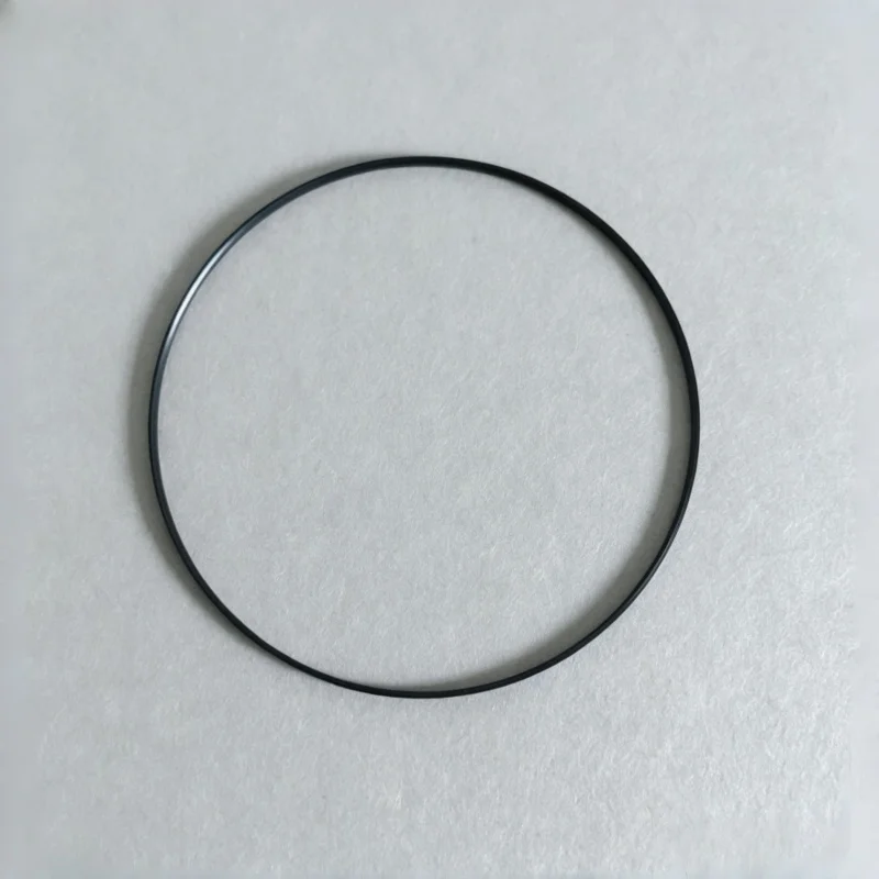 Black 1.4mm High 0.35mm Thick O-Ring Watch Crystal Glass Washer Sealing Waterproof Ring Gasket for Watch Repair Modified Parts