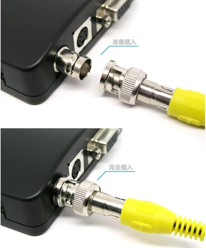 50pcs BNC male TO RCA female Plug COAX Adapter Connector Adapter F/M Couple for  CCTV  Video Camera Security System C6