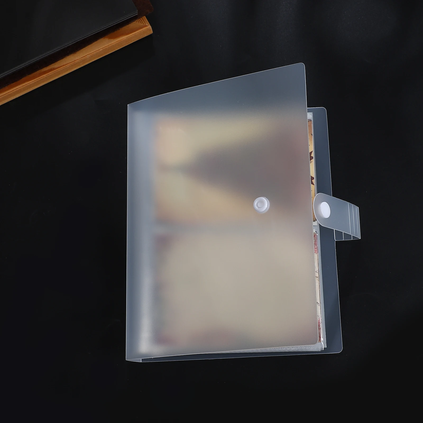 80 หน้าโปร่งใส Matte Snaps คู่มือวัสดุเก็บหนังสือ Creative DIY วารสารนักเรียนเครื่องเขียน