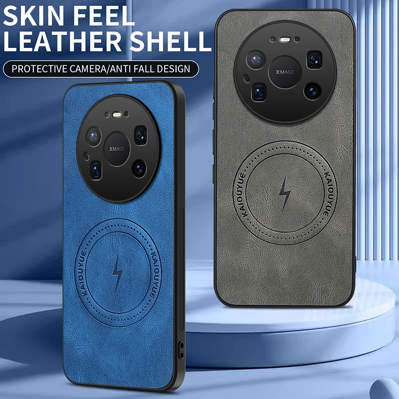 لهواوي ميت 80 برو ماكس 5 جرام الغطاء الخلفي الجلد يشعر للصدمات الهاتف بولي Leather حافظة جلدية لينة Fundas لهواوي ميت 80 برو ماكس #3