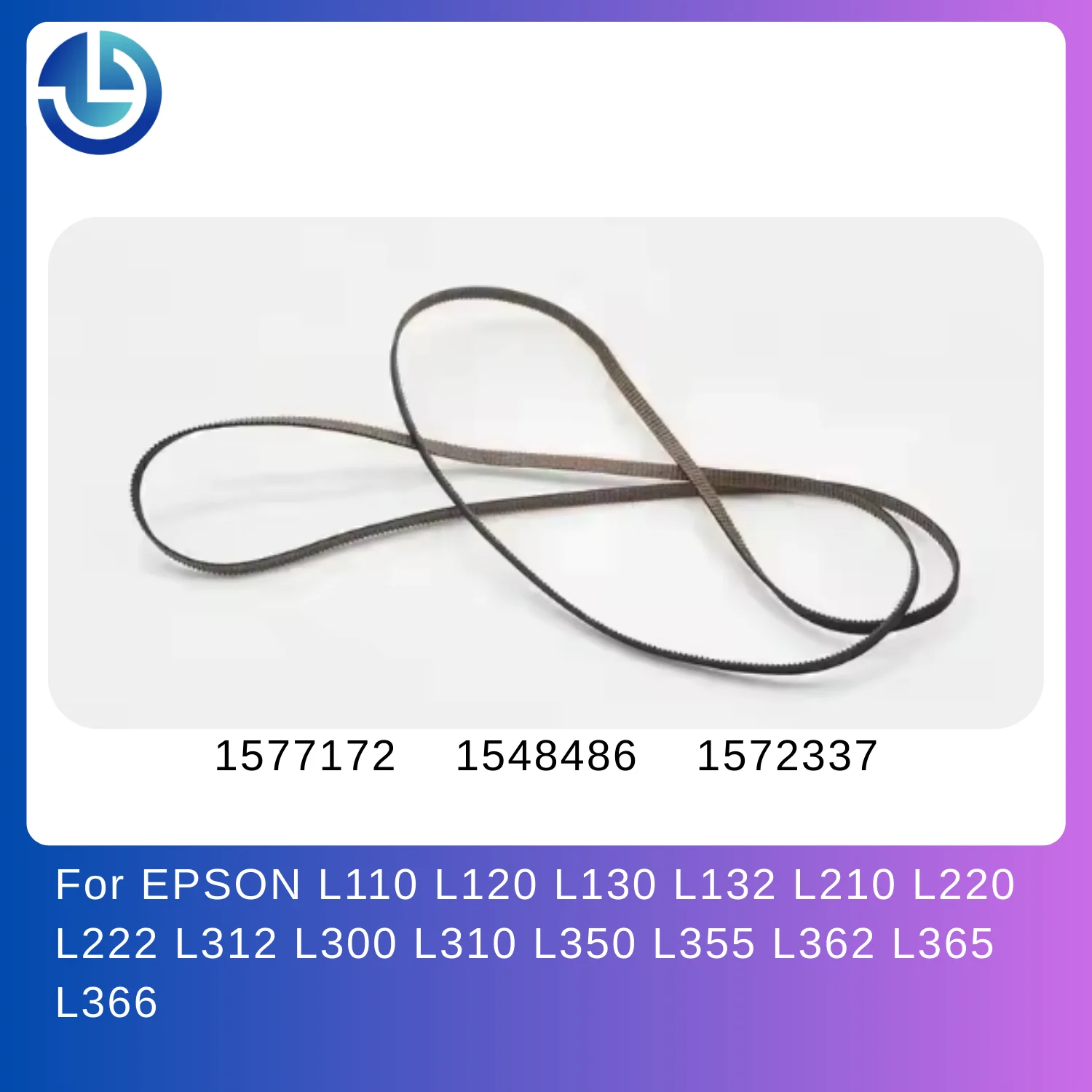 10X 1577172 1548486 1572337 CR Timing Belt for EPSON L110 L120 L130 L132 L210 L220 L222 L312 L300 L310 L350 L355 L362 L365 L366/