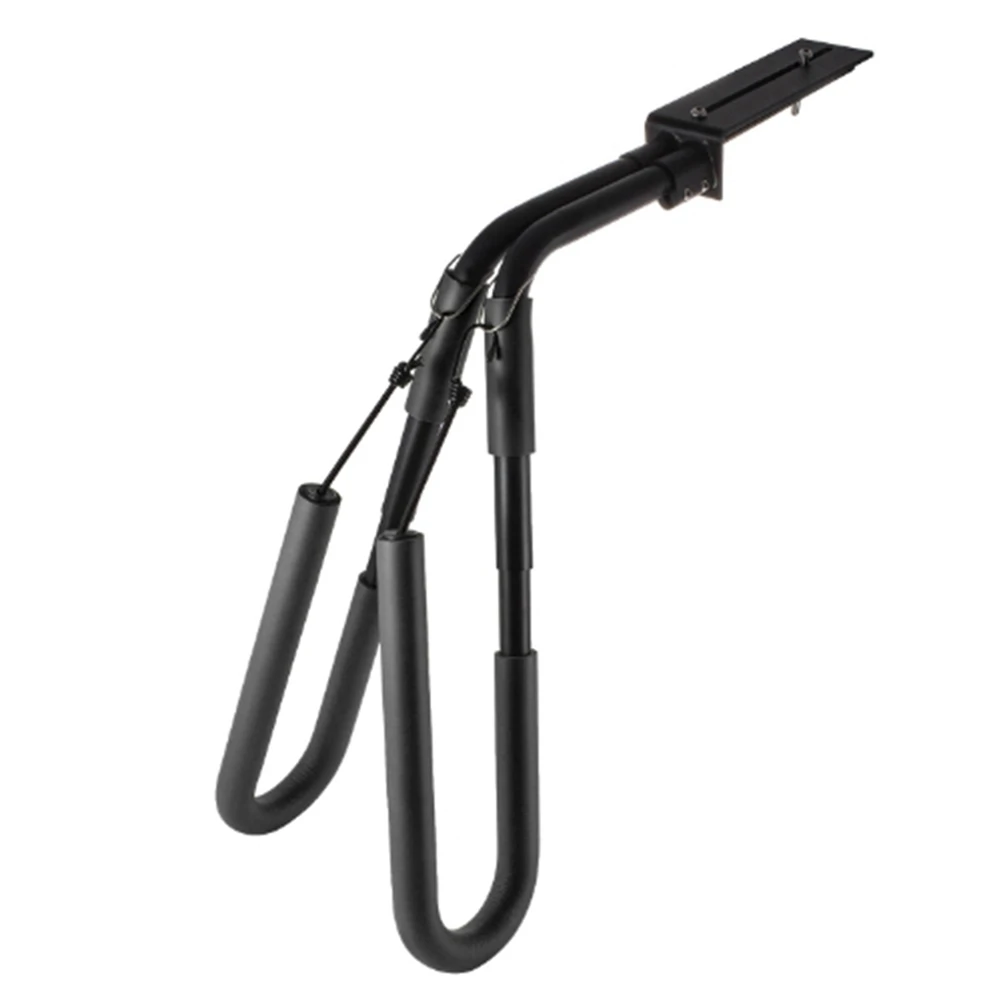 

YHOLI-Bike Motorcycle Surfboard Rack Holder Aluminum Alloy Angle Adjustable Anti Slip Motorbike Surfboard Stand Carrier