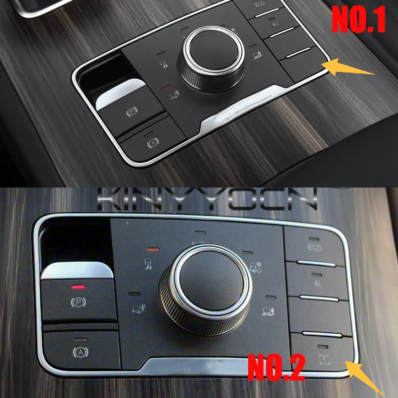 Car Central Control Knob Multimedia Switch For Great Wall Haval H9 Human-computer Interaction Electronic Handbrake