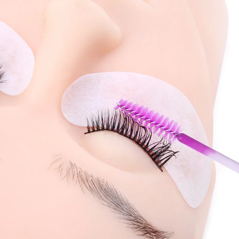 500/1000PCS Set Fruit Collection Mascara Brush Reusable Lash Brush Lash Extension Brushes Applicators Makeup Tools