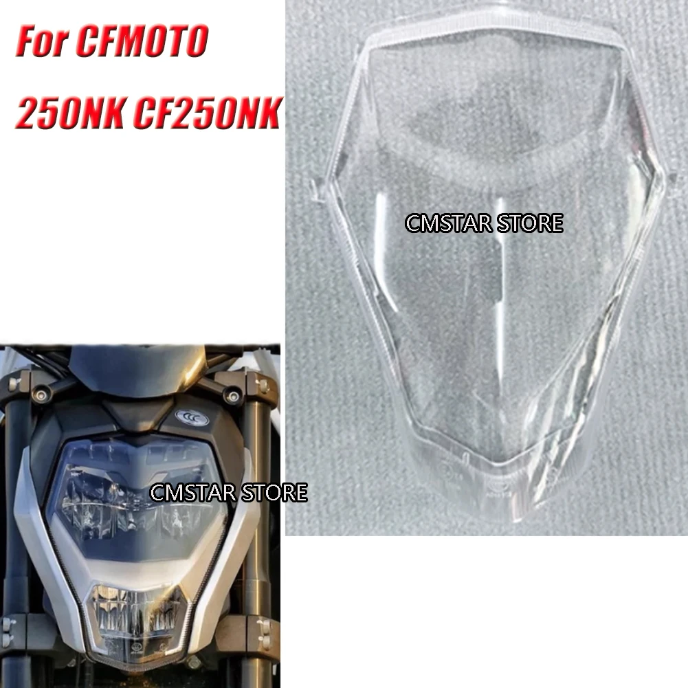 For CFMOTO 250NK CF250NK CF MOTO NK250 Motorcycle Headlight Housing Headlamp Housing Lampshade Headlight Plastic Shell