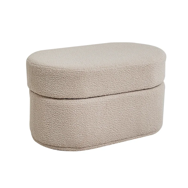 

Internet celebrity sofa home leisure low stool door shoe bedroom creative storage small