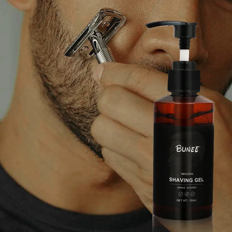1pc / 3pcs 150ml Men shaving gel Glycerol styling softening refreshing shaving foam beard Skincare