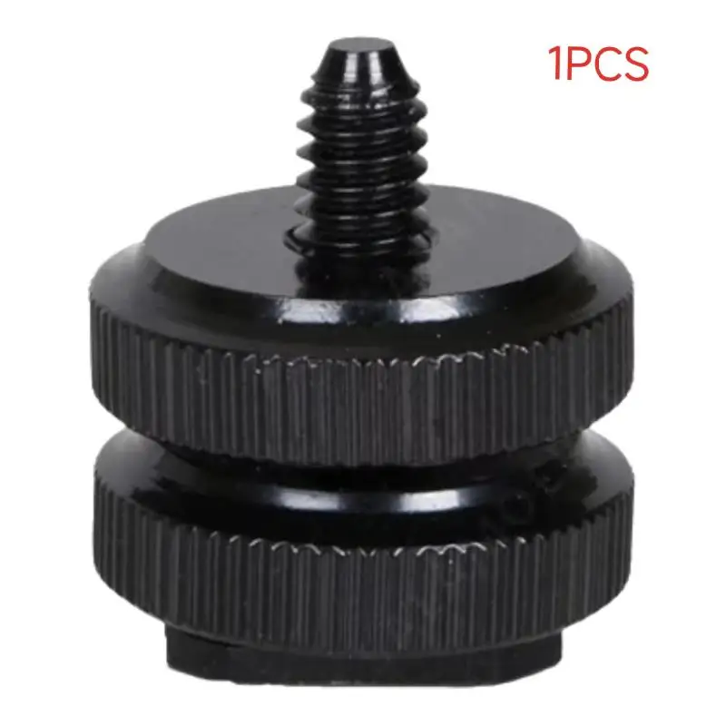 1/5Pcs Monitor Flexible Tripod Adapter Phone Mount For Camera Hot Shoe Mobile Phone Clip Holder For  Camera