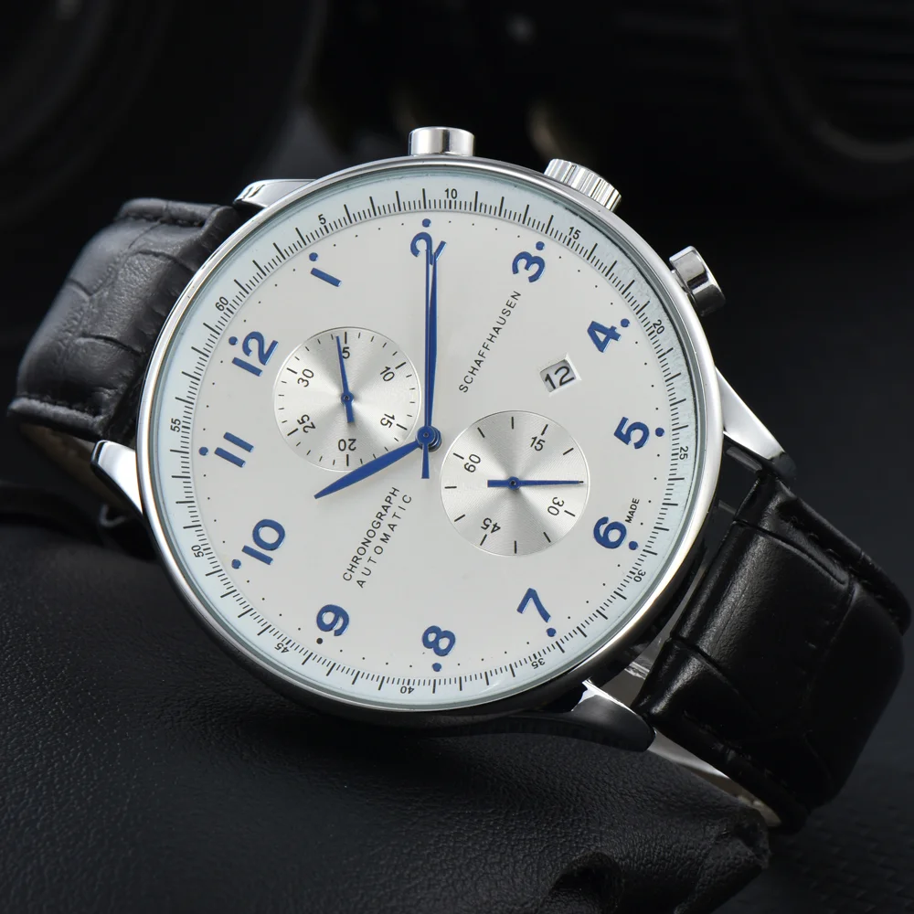 Top Quality AAA New Original Brand Quartz Watches For Mens Multifunctional Chronograph Sports Wristwatch Amzing Fashion Clocks