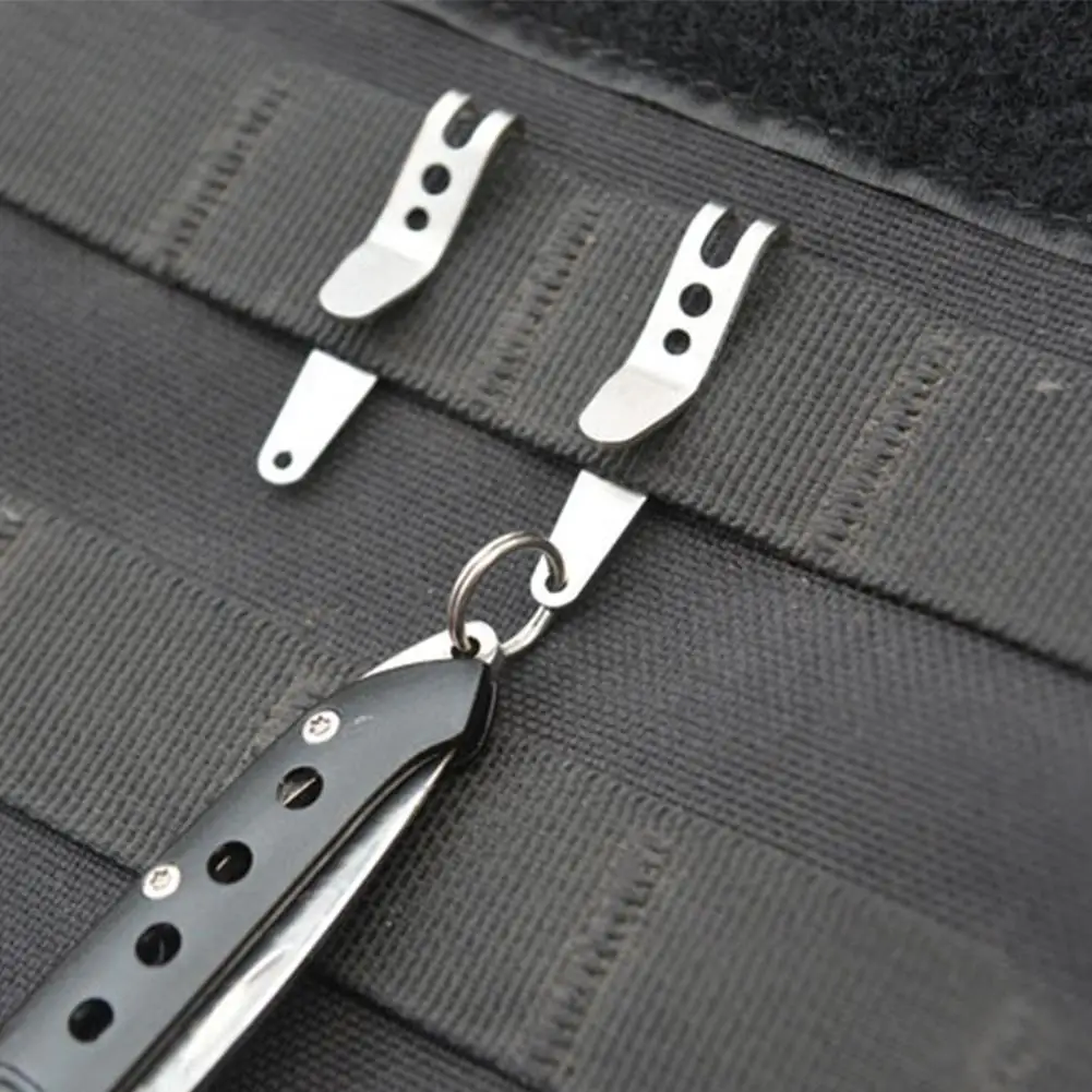 Taschenclip mit Karabinerhaken für Ausrüstung, Outdoor-Schnellverschluss-Schlüsselanhänger, Camping-Gadget – Detail 9