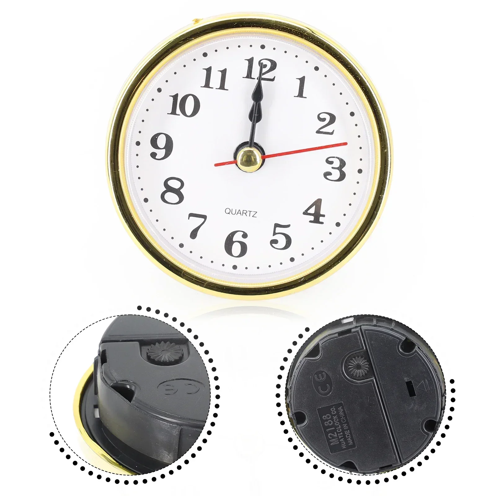 

Movement Replacement Quartz Clock Insert Repairing Clocks 65MM 80MM 90MM 105MM 110MM Clock Accessories Brand New