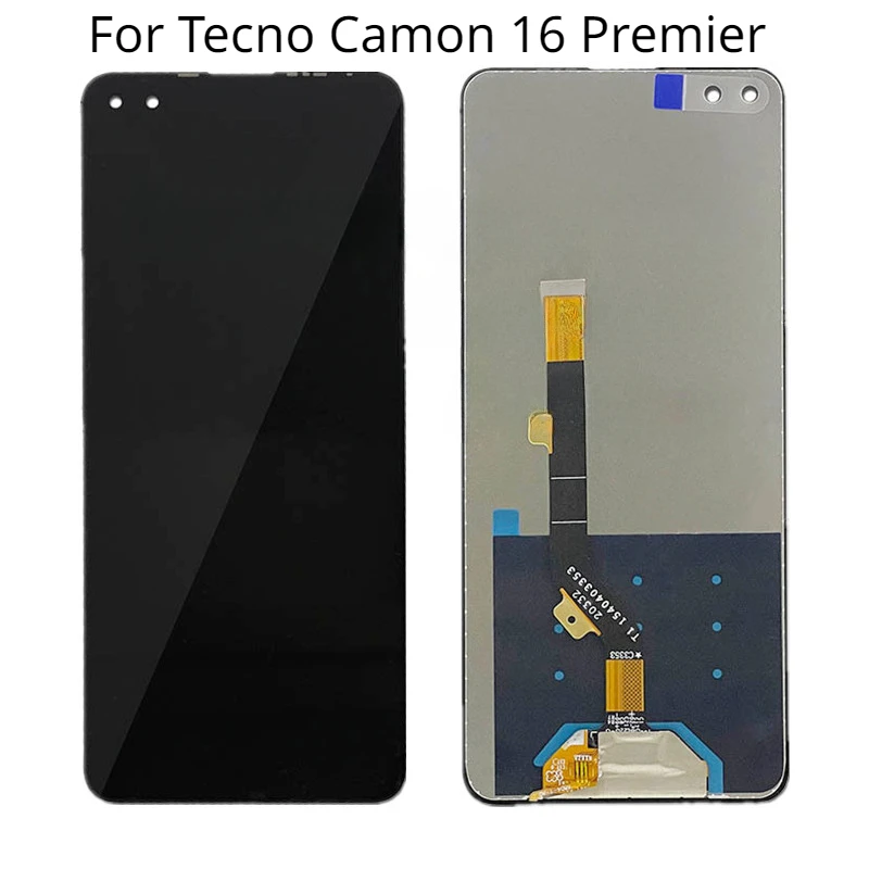 

6.85 inch For Tecno Camon 16 Premier Global CE9 CD6j LCD Display Touch Screen Digitizer Assembly Panel Replacement parts