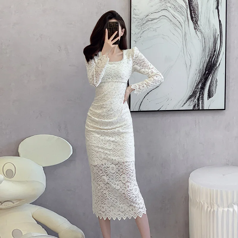 

Lace Dress Long Evening Dress Spring Summer Elegant Jumpsuit Playsuit