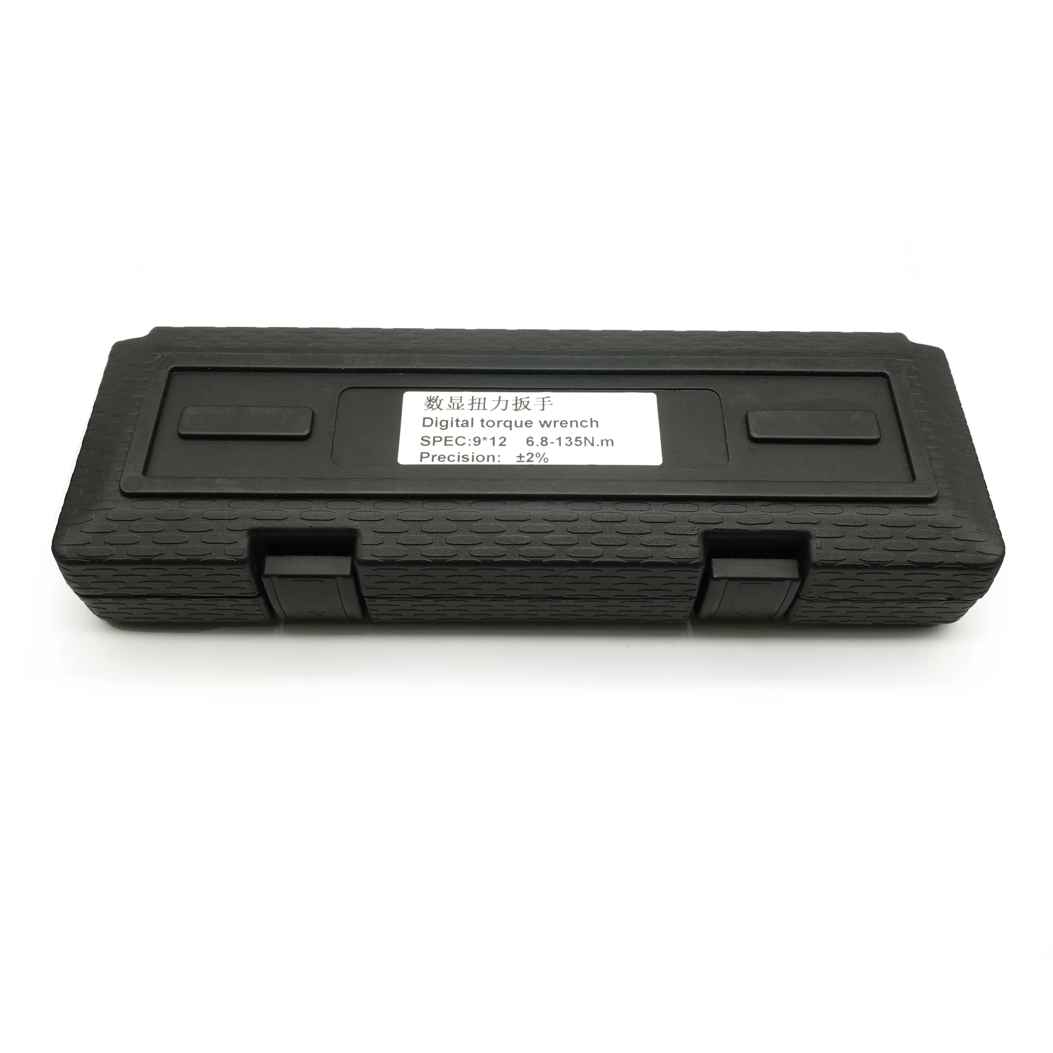 Einstellbarer digitaler Drehmomentschlüssel mit Schraubenschlüsselkopf, 6,8-135 Nm elektronischer Maulschlüssel mit Drehmomentanzeige, Summer und LED – Detail 8