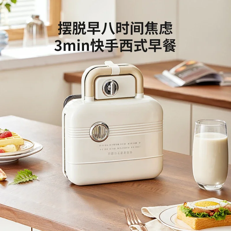 

The product can be customized. Household Timed Multifunctional Waffle Light Food Machine