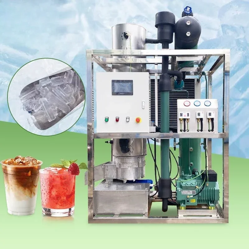 Commercial Ice Factory Fish Ice Tube Maker Practical Goods