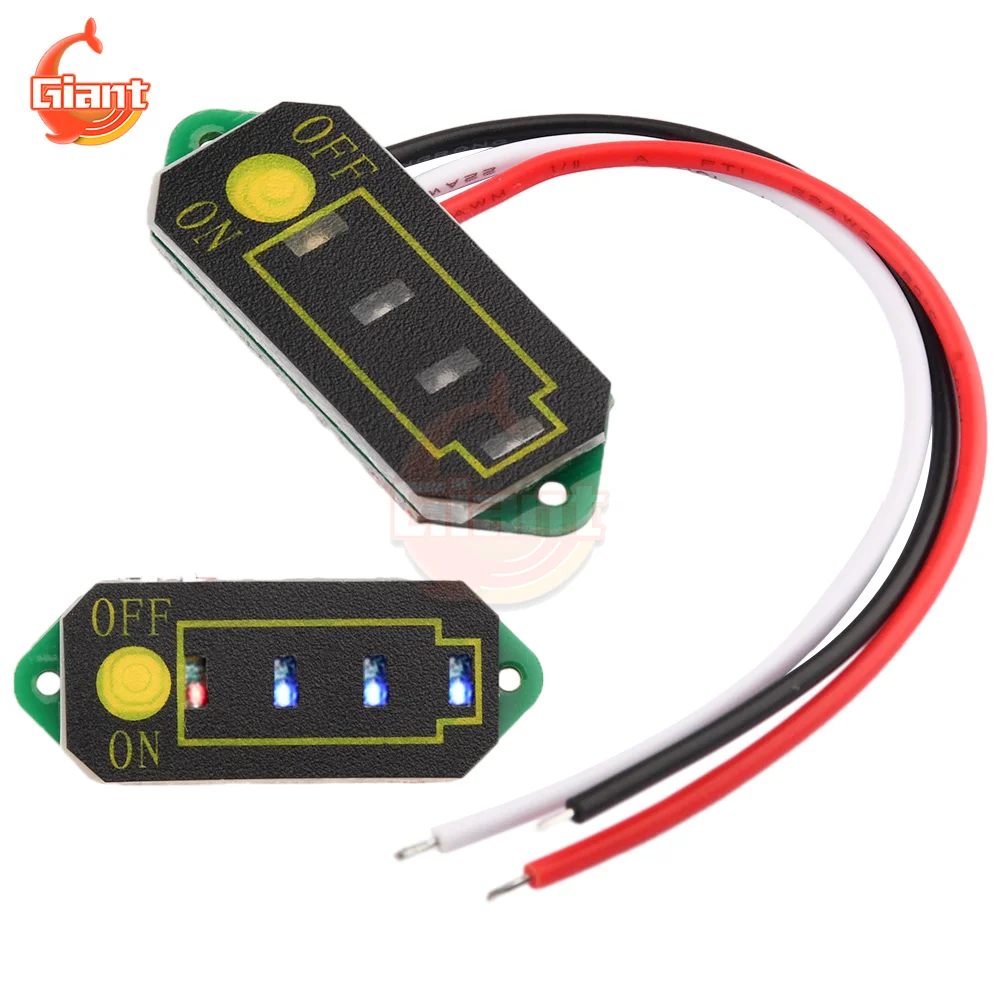 1S 2S 3S 4S 5S 6S 7S 13S 16S Battery Capacity Indicator 18650 Lithium Battery Capacity Tester LED Battery Level Charging Monitor