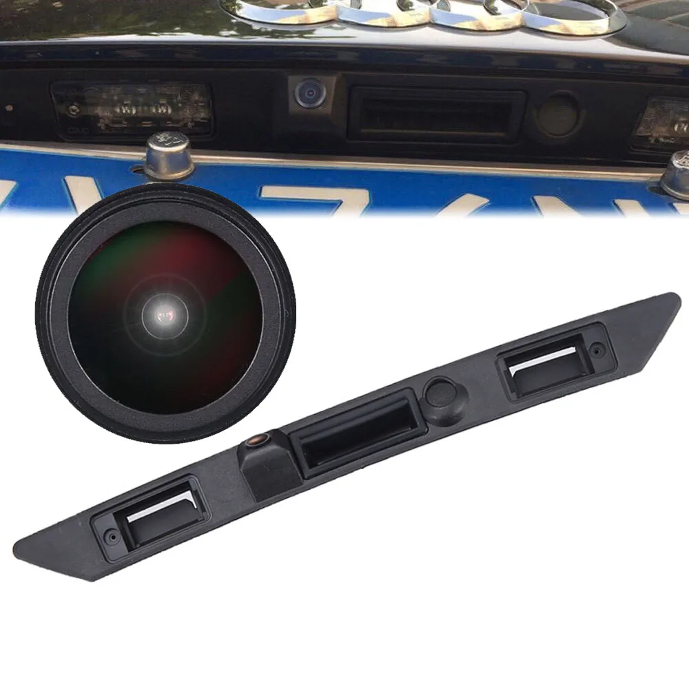 

18MM HD Car rear view Camera Trunk Handle For Audi A3 8V 8P 8P1 8PA S3 V6 Allroad Sportback Quattro Avant Facelift cabrio 2004