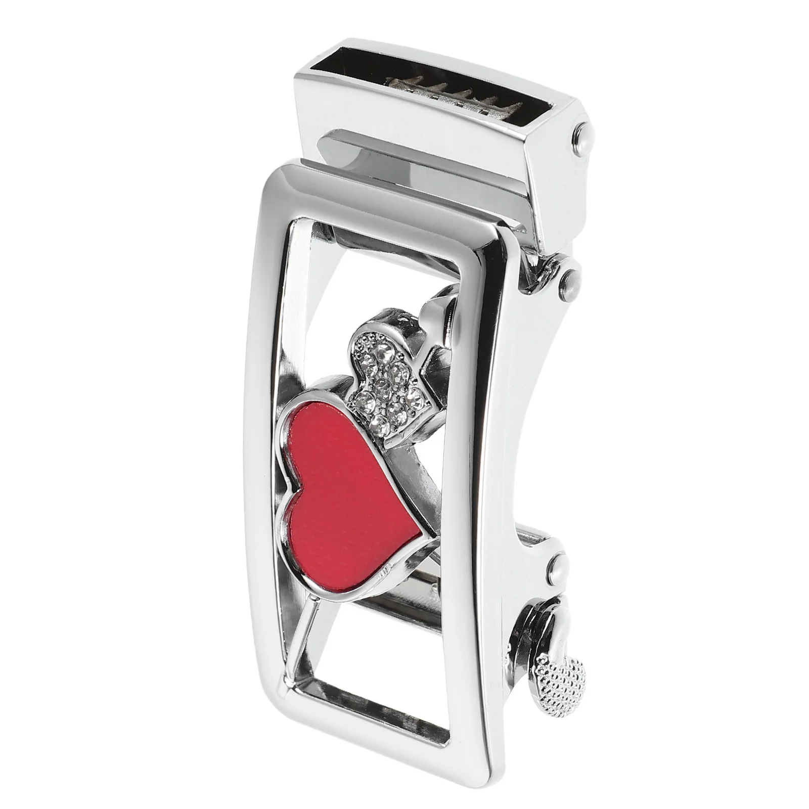 

Women Automatic Belt Buckle Stylish Waist Strap Buckle Quick Release Accessory for Jeans Dresses Skirts Fashionable Decorative