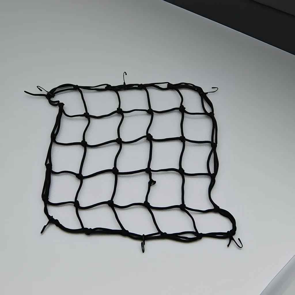 

Растяжка, нагрузка, катание на! Сверхмощная банджи-сетка 360° ° Крючки – расширяет 3 размера, никогда не потеряет напряжение.