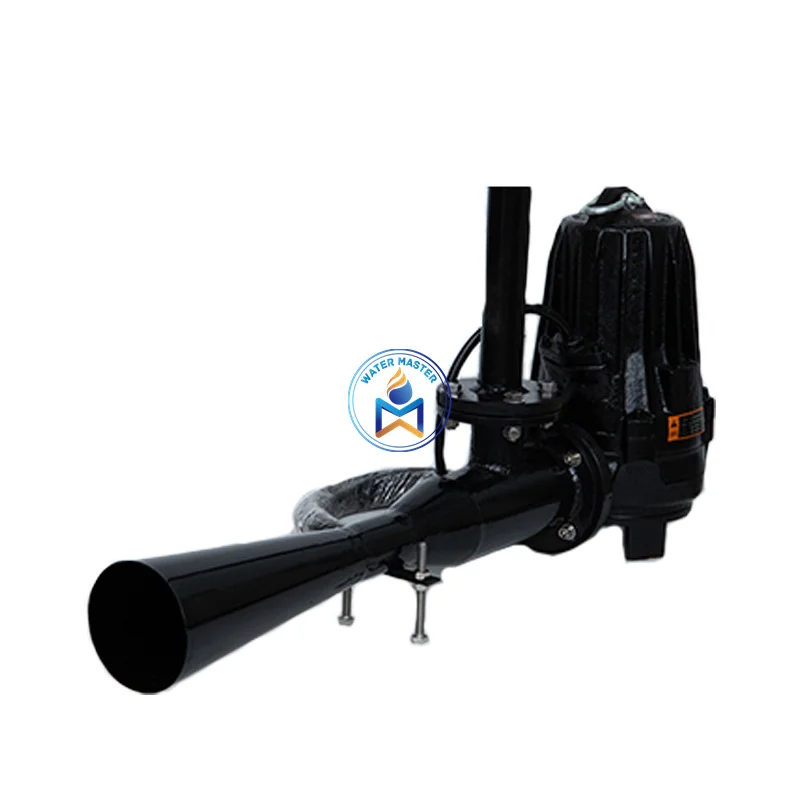 Corrosion Resistant Submersible Jet Aerator For Fish Farming Oxygen Supply