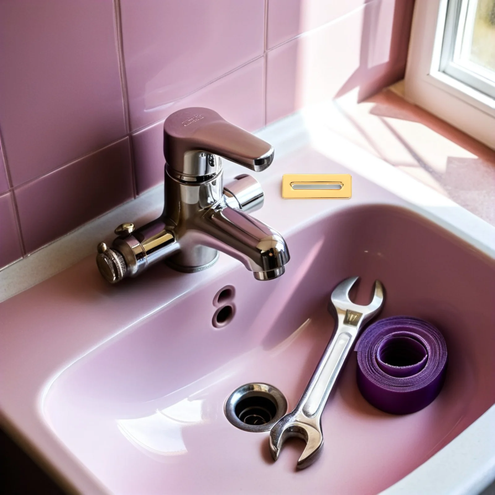 

3 шт., сливная крышка для раковины, металлическая раковина, декоративная крышка для умывальника для ванной комнаты, туалетный столик для ванны, 2,08x0,79x0,75 дюйма