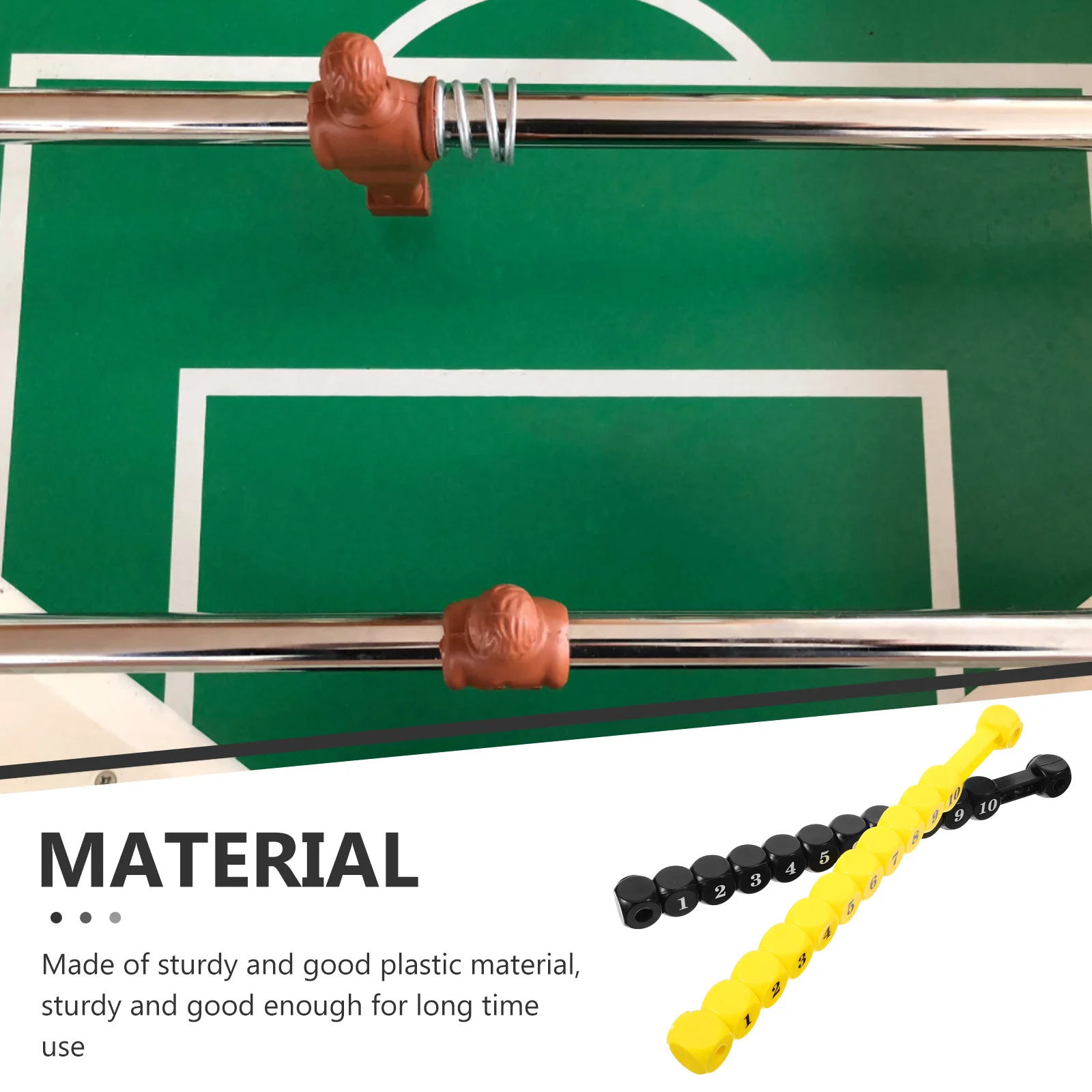 

2pcs Table Soccer Scorekeepers Multi-Functional Score Keeper Bars For Foosball Scoring Markers Table Football Supplies