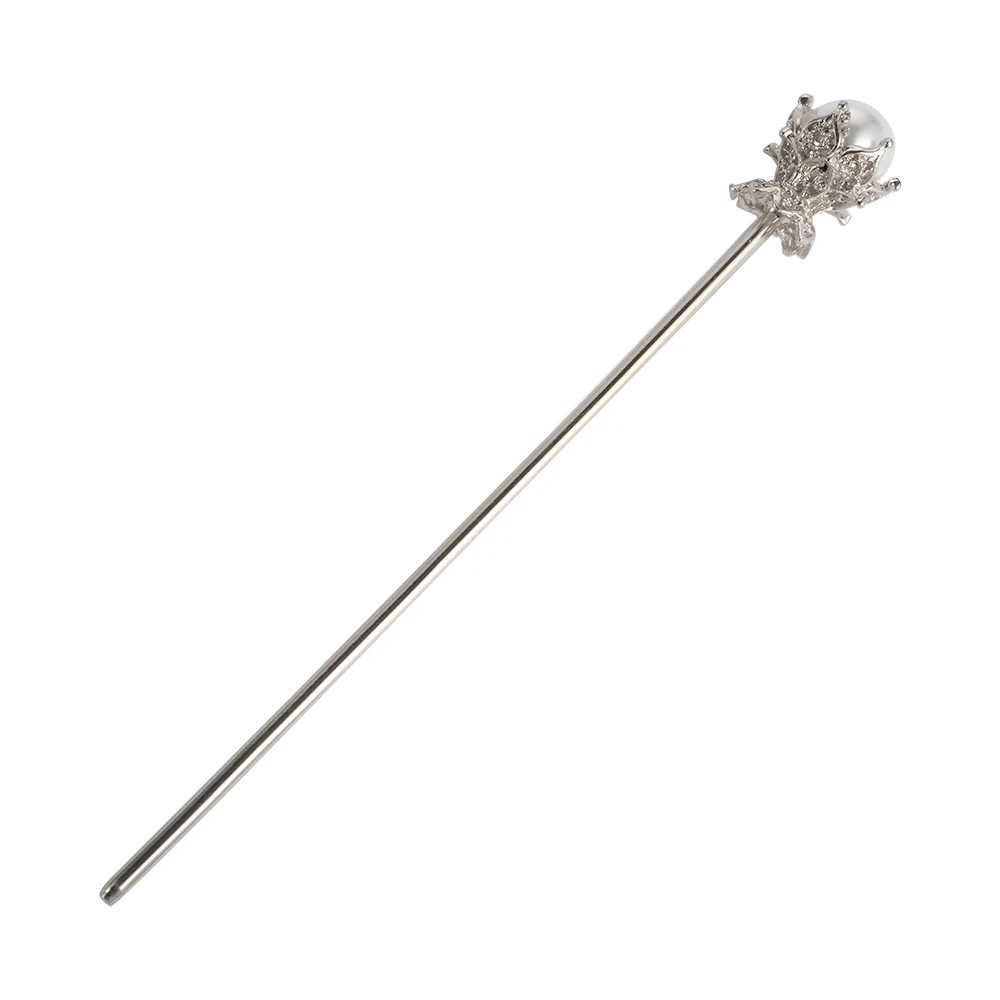 Fashion 2021 New Metal Chinese Style Pearl Vintage Hair Accessories Hairpin Hair Clip Hair Sticks