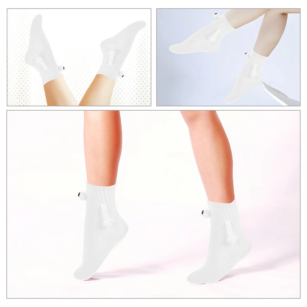 2Pairs زوجين عقد الأيدي الجوارب للجنسين القطن جوارب رياضية منتصف العجل دعم مرن تنفس الجري المشي لمسافات طويلة التخييم