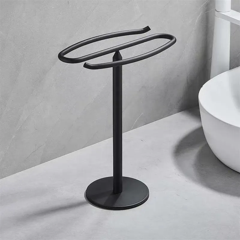 Wall Mounted Removable Stainless Steel Display Rack Non Punching Multi Purpose Towel Jewelry Watch Storage for Bathroom