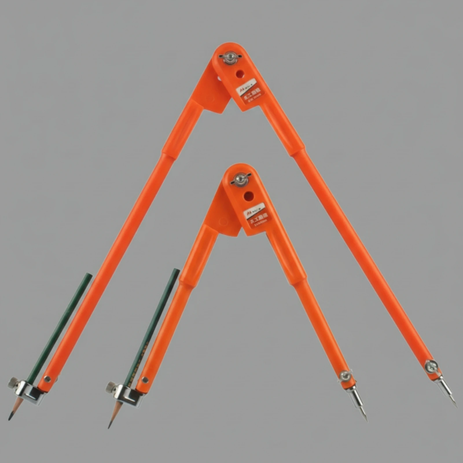 Woodworking Compass Clamp Holder Circle Marking Tool Circle Drawing Tool Orange