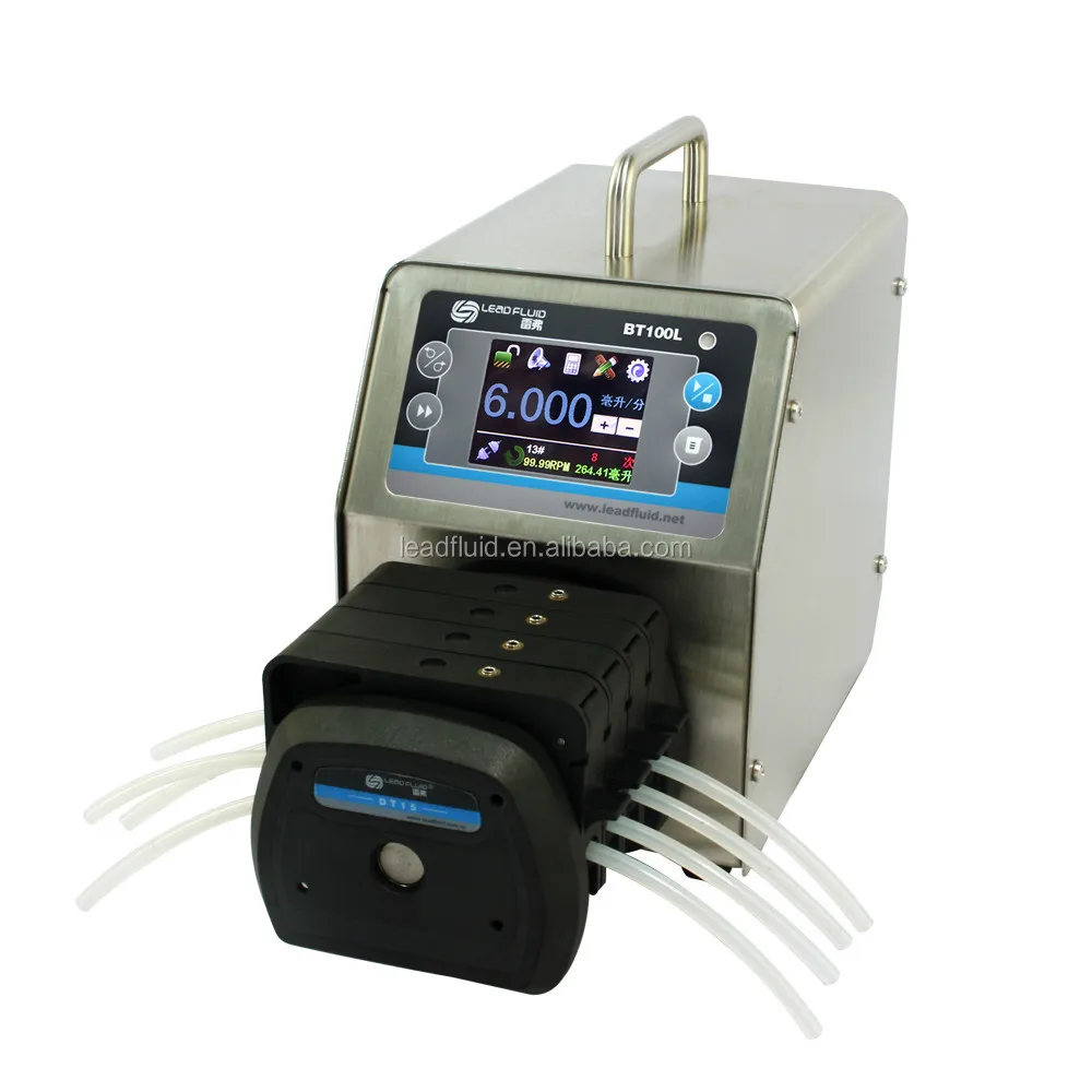 

Lead Fluid Intelligent Laboratory Dispensing Peristaltic Pump BT100L with DT Series Head