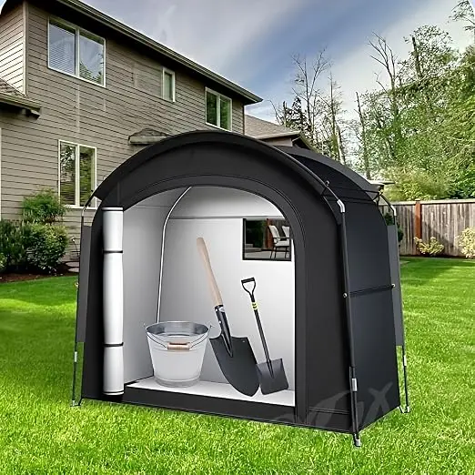 Bike Storage Shed ,Outdoor Bike Storage Sheds 210D Oxford Fabric, Portable Bicycle Shelter For Motorcycles,Garden Tools