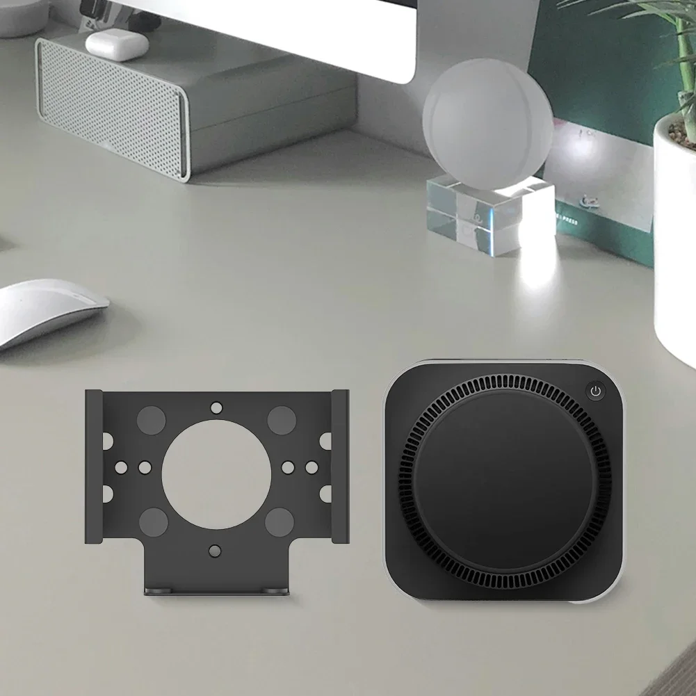 Under Desk Mount Monitor Mount Holder Under Desk Stand for Mac Mini M4/M4 Pro 2024 Accessories