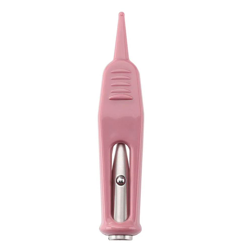 LED Light Baby Nose Cleaning Clip Round Smooth Use Anti-Skid Handle Portable Ear Navel Eye Care Remover Tool