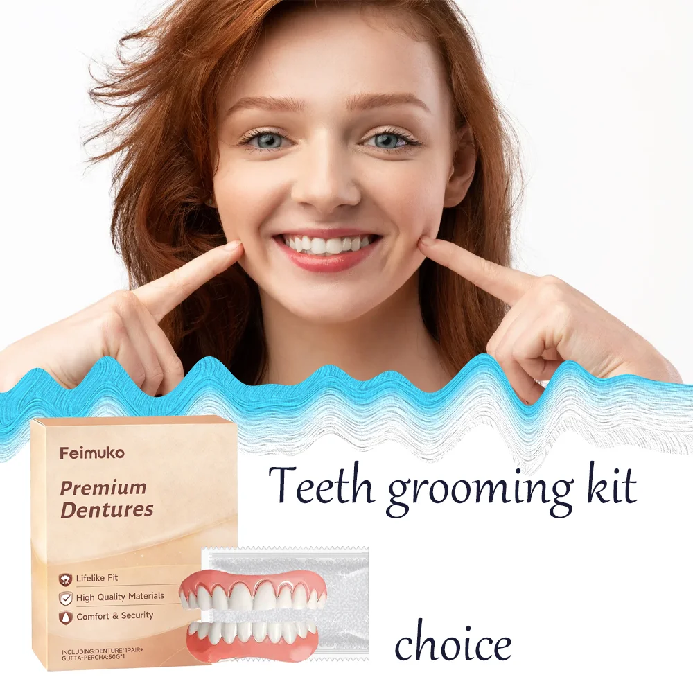 Teeth Modification Kit Is Designed to Enhance the Fit and Stability of Dentures, Making Them Easy to Wear and Use Daily Care