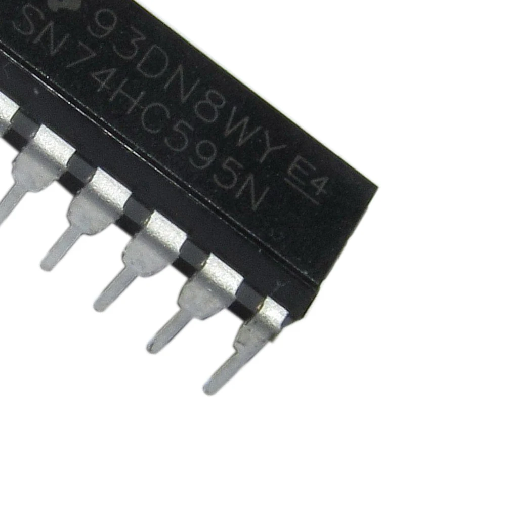 

25pcs 74Hc595N Chip 8-Bit Shift Register 3-State Output Dip-16 2V-6V Led Cube Robotics Module Black 1.9X0.9X0.7Cm