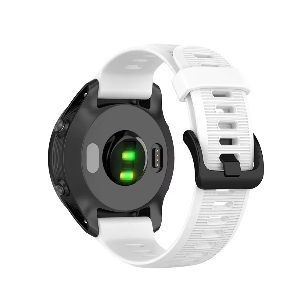 Pulseira de relógio inteligente para garmin forerunner 935 945 cinta 22mm pulseira de silicone macio para garmin fenix5 5plus fenix6 6pro pulseira