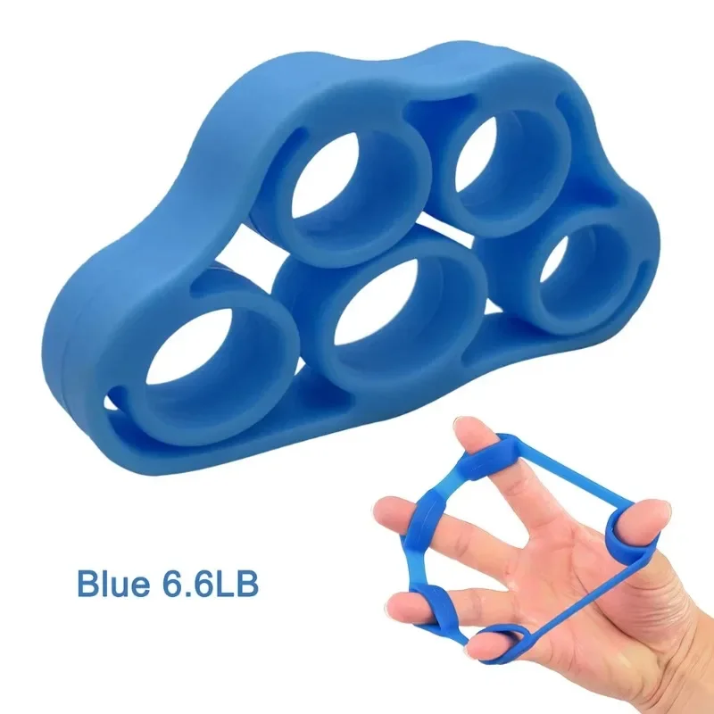 Hand Gripper Silicone Finger Expander Exercise Hand Grip Wrist Strength Trainer Finger Exerciser Resistance Bands Fitness