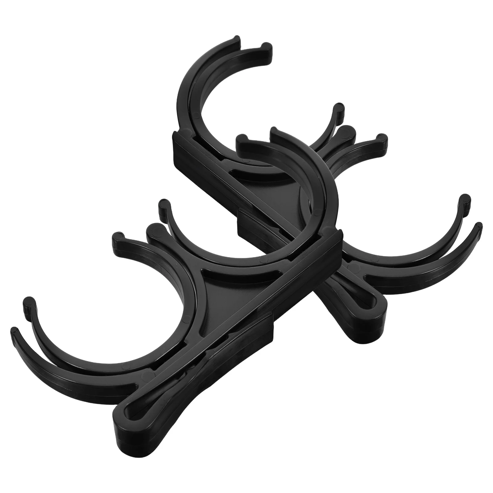 

2 Pcs Foldable Ball Clip Marker Hat Golf Attachment Has Clamp Bag Grabber Accessory