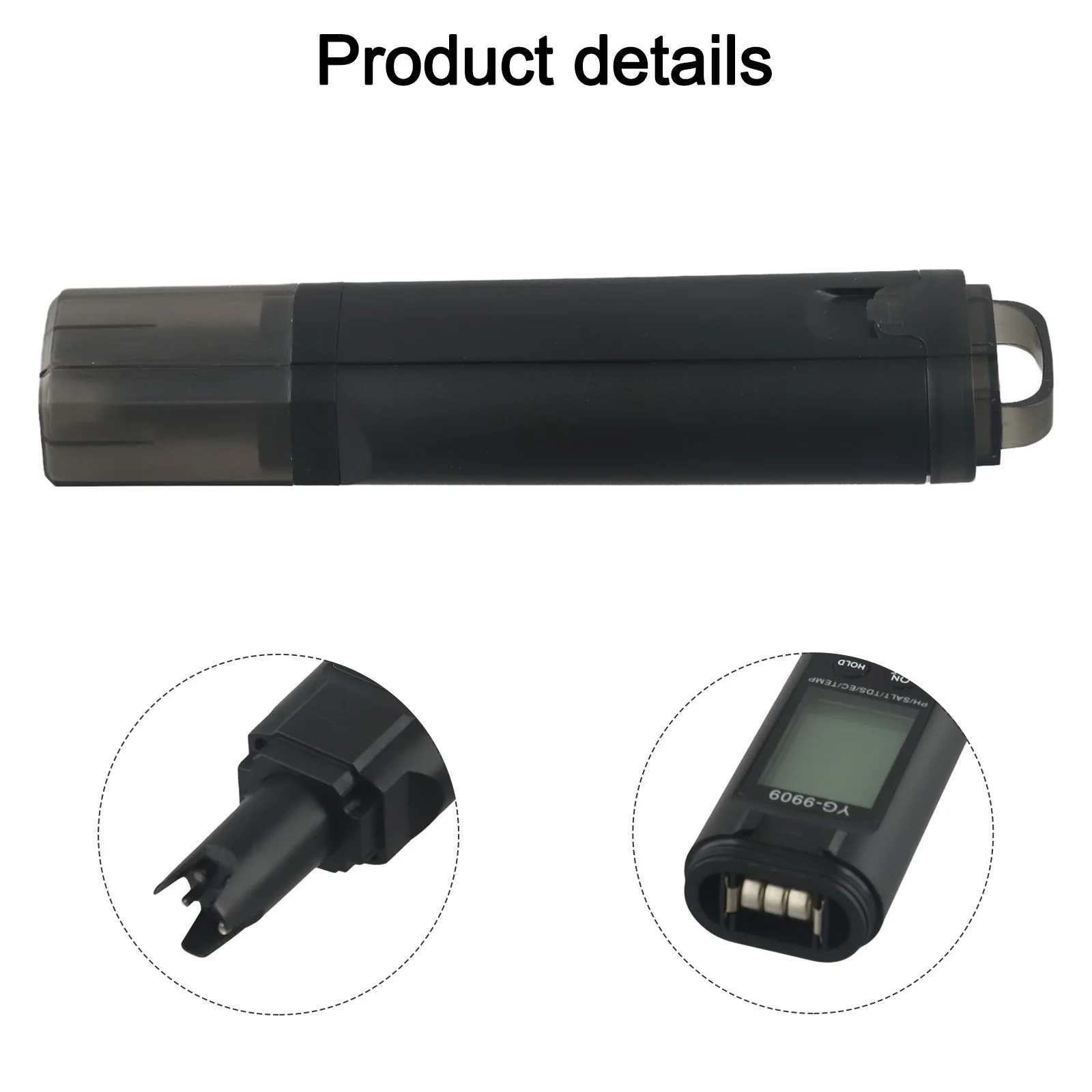 Simplified Testing Efficiently Measure pH Level alongside Conductivity and Temperatures using the Portable Water Detector Device