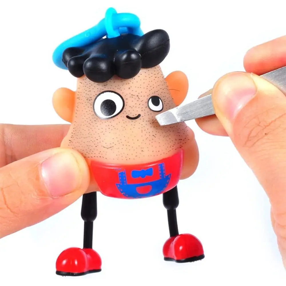 

Gift Pimple Anti Stress Toy Pull Beard Blackhead Toy Funy Twelve Constellations Fidget Polyester Fiber Skin Picking Keychain