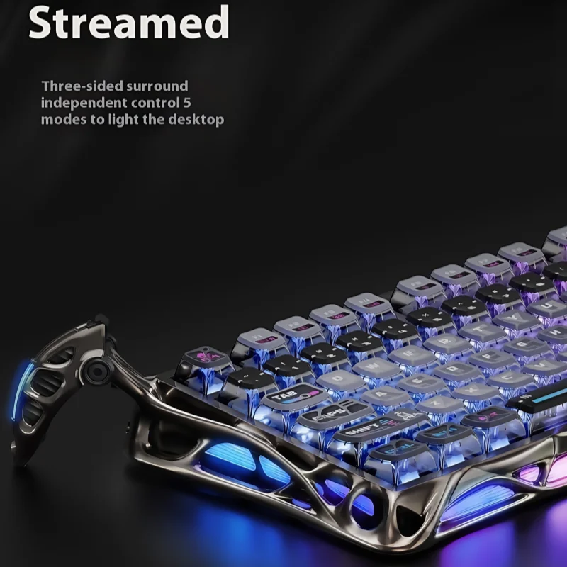 Keyboard Mekanik Gaming GravaS - Keyboard Gaming Transparent ulasan dan harga