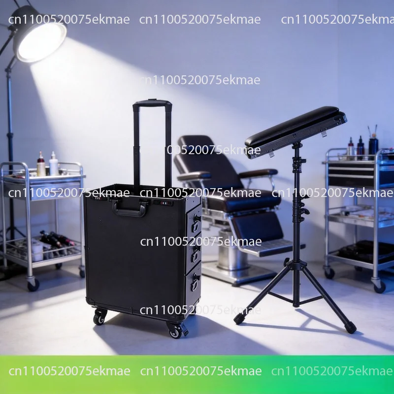 Equipment Trolley Case Manual Multifunctional Storage Case Travel Portable Workbench