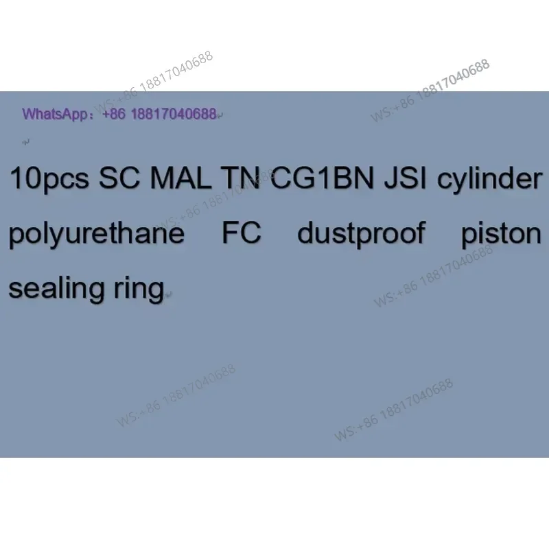 1PC 10pcs Polyurethane FC Dustproof Piston Sealing Ring for SC MAL TN CG1BN JSI Cylinder