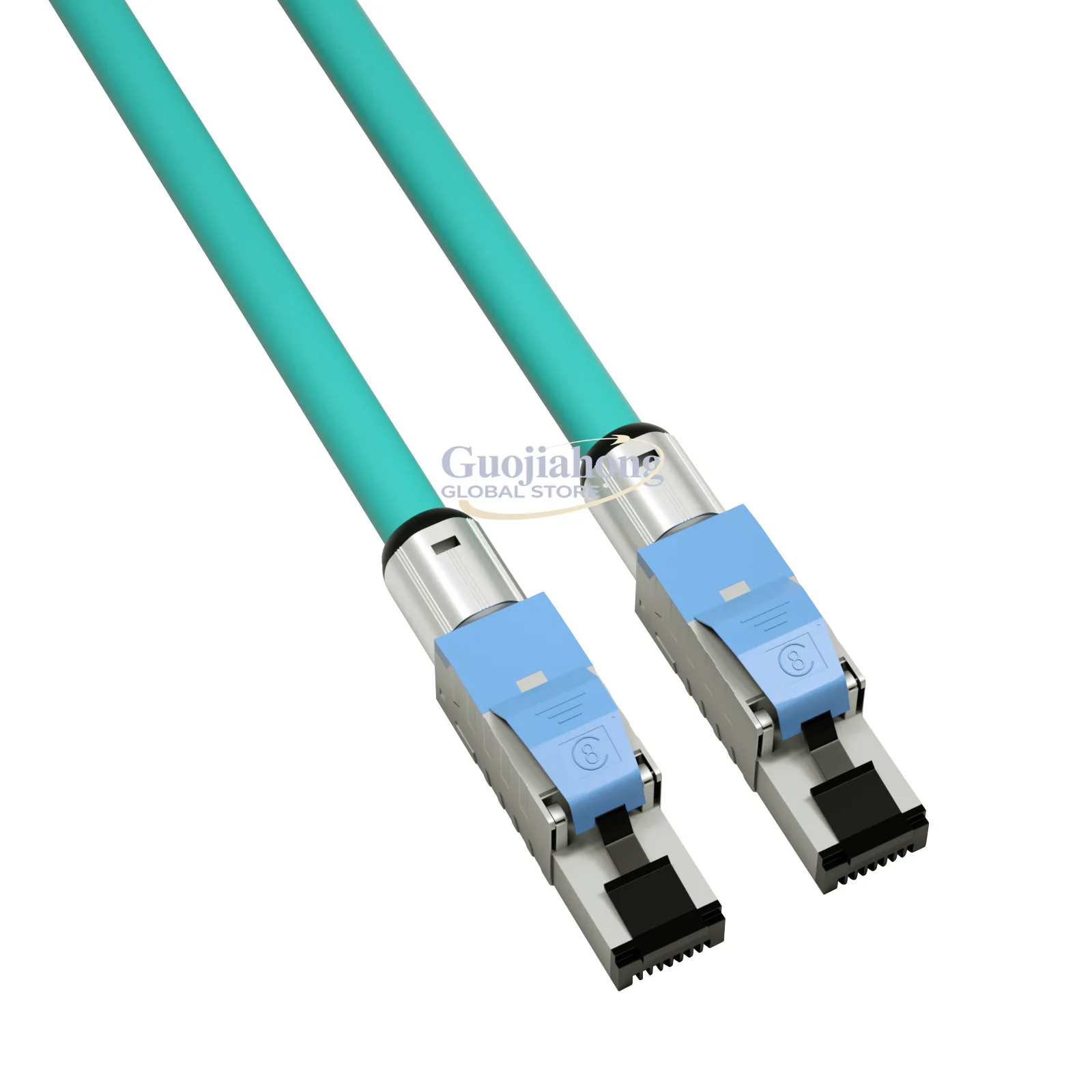 Customized, Category 8 10 Gigabit network cable, shielded jumper cat8 tool-free pressing cable 40GB Category 8 network cable 200