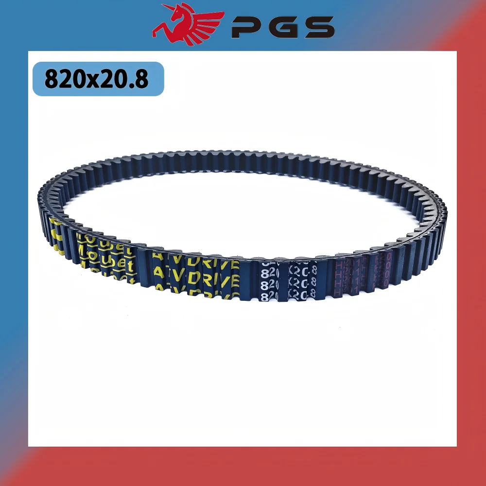 820*20.8 Drive Belt 820x20.8 For Malaguti Madison R 180 S 200 Gilera DNA Runner Derbi boulevard 200 Aprilia atlantic Scooter
