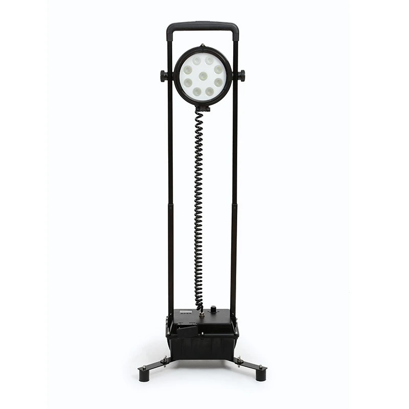 

Mobile explosion proof strong light work LED lifting floodlight Portable emergency repair lighting