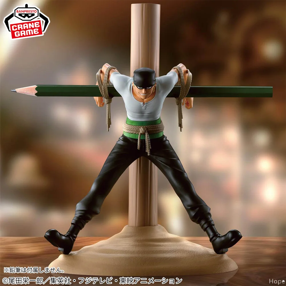 

Officially Licensed Original BANPRESTO Fig Life Zoro the Pirate Hunt Roronoa Zoro Figure Anime Model One Piece Figure Toy