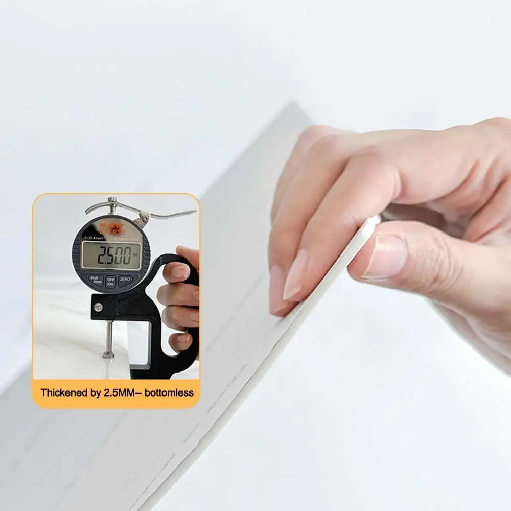 ملصقات أرضية بلاط ذاتية اللصق ثلاثية الأبعاد مقاومة للرطوبة ورق حائط مقاوم للماء DIY ملصق حائط مضاد للتصادم #3